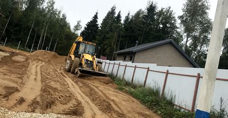 Отсыпка участка под ключ в Московской области